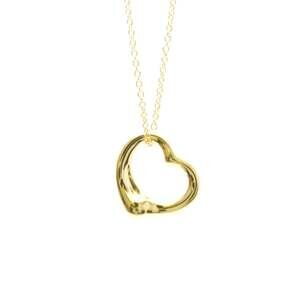 TIFFANY 18k Gold Heart Necklace